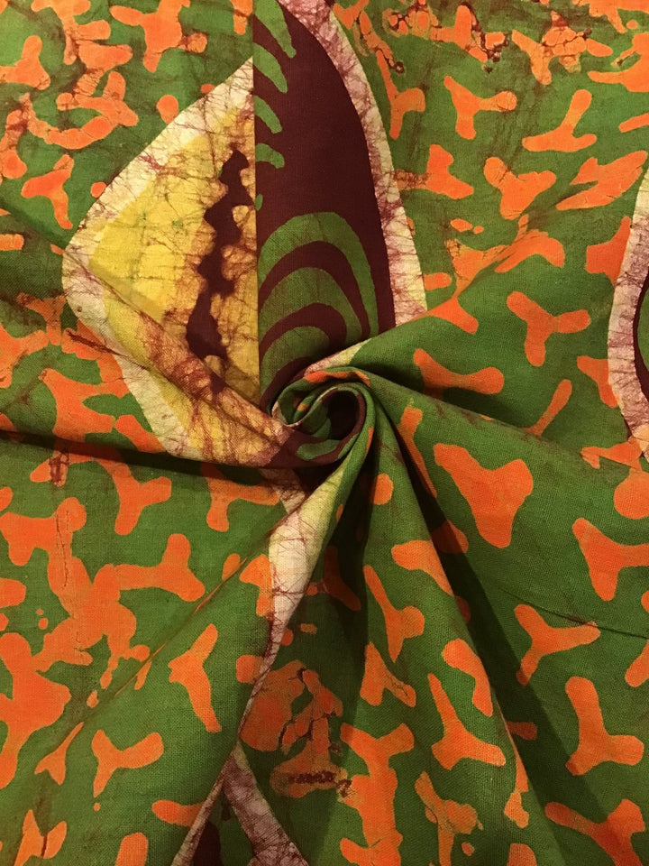 Autumn Siesta Batik Fabric - Violet Elizabeth - Haberdashery