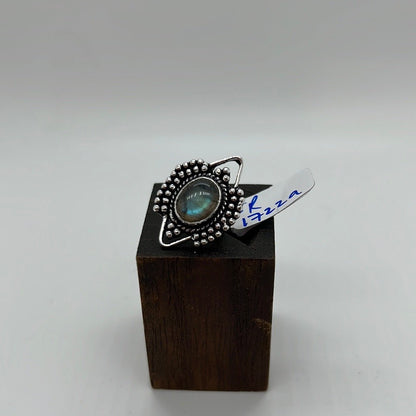 Aztec Brass Ring: Various Stones - Violet Elizabeth - Jewellery