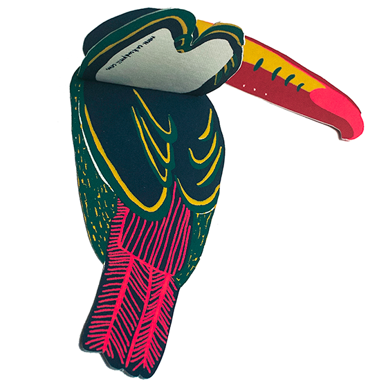 Toucan Greeting Card: C5