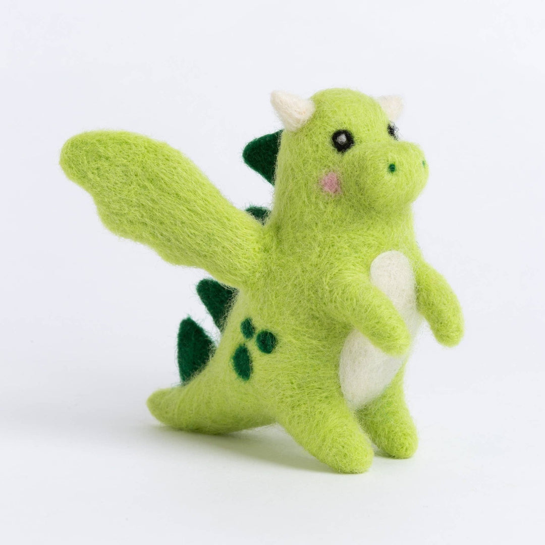 Baby Dragon Mini Needle Felting Kit | Complete Craft Kit - Violet Elizabeth - Haberdashery