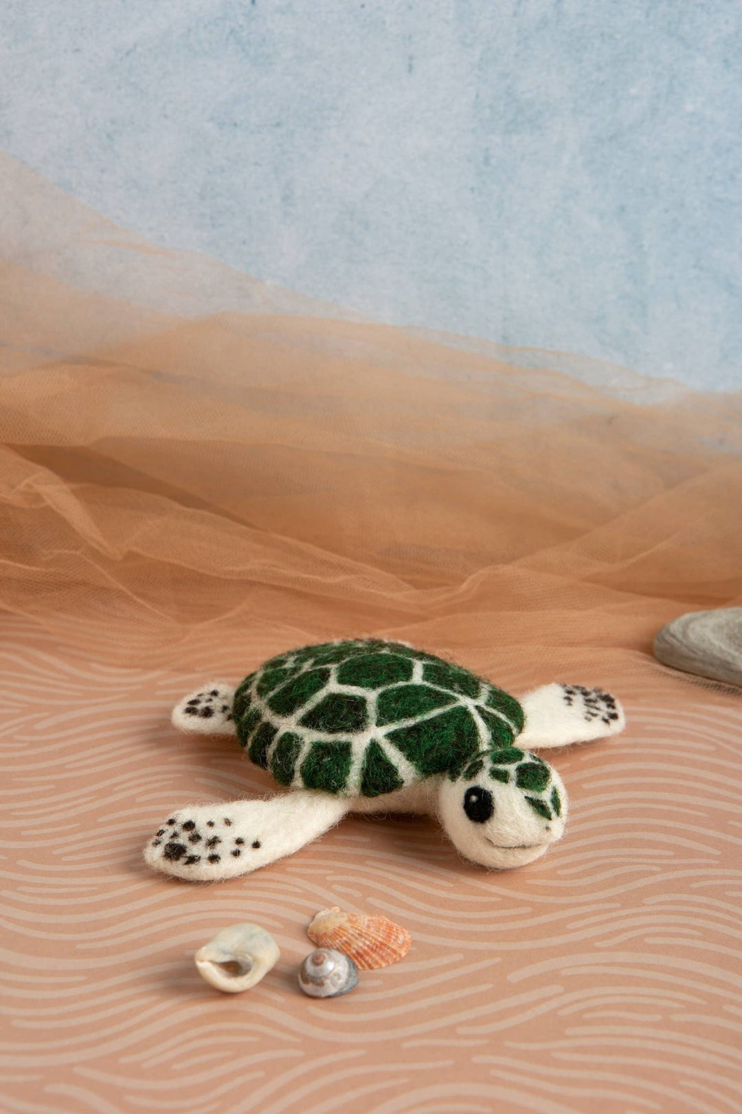 Baby Sea Turtle Mini Needle Felting Kit | Complete Craft Kit - Violet Elizabeth - Haberdashery
