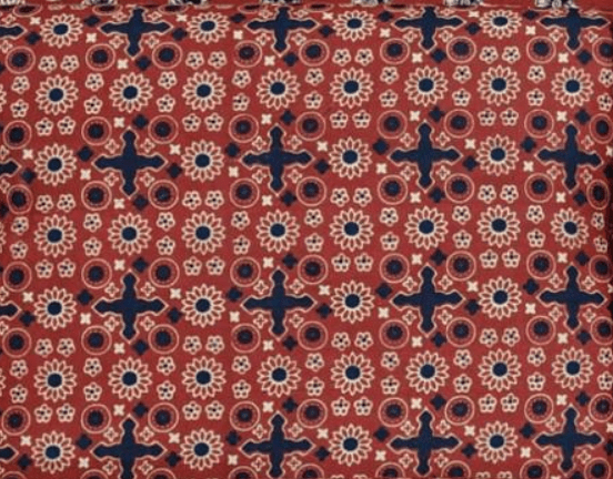 Bagru Block Print Print Cotton - Violet Elizabeth - Clothing