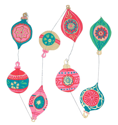 Baubles Vertical Wall Hanging - Violet Elizabeth - 