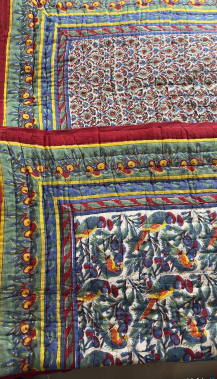 Birds of paradise - Violet Elizabeth - Linens & Bedding