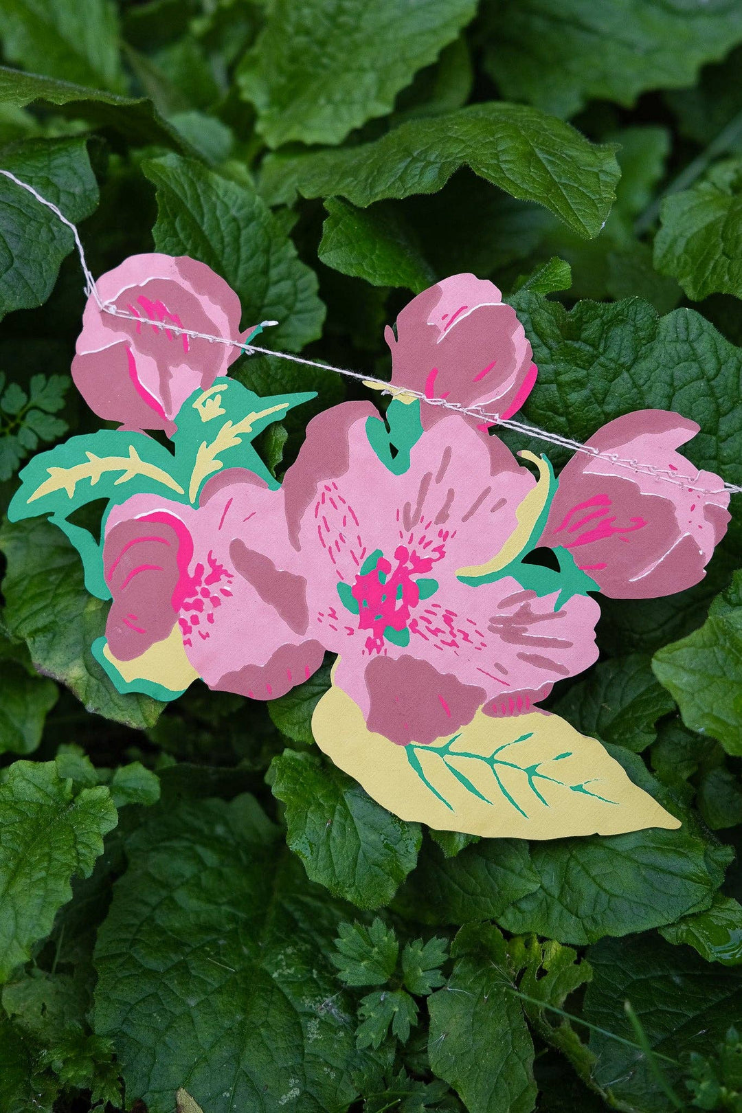 Blossom Sewn Garland - Violet Elizabeth - 