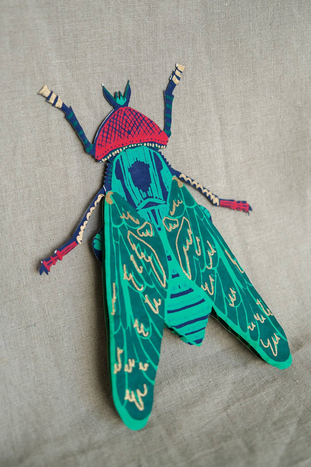 Blue Bottle Greeting Card: C6 - Violet Elizabeth - Gift Cards