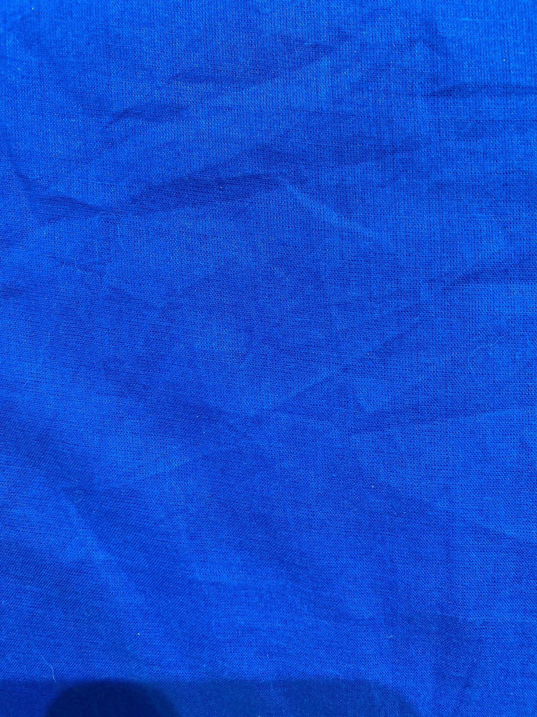 Blue Royal coloured Fabric 100% Cotton - Violet Elizabeth - Haberdashery
