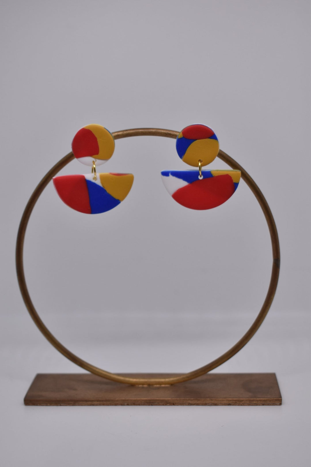 Bondi Boat Red Earrings - Violet Elizabeth - Jewellery