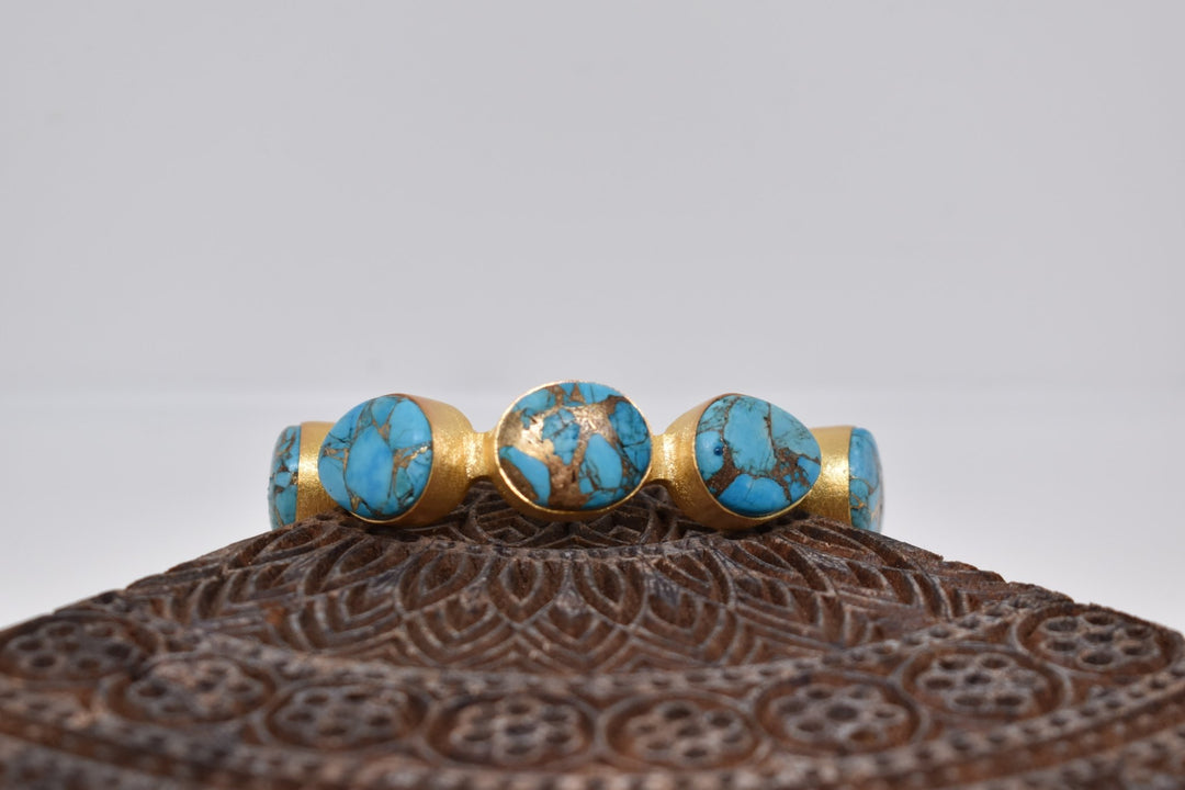 Bound Turquoise Bracelet - Violet Elizabeth - Jewellery