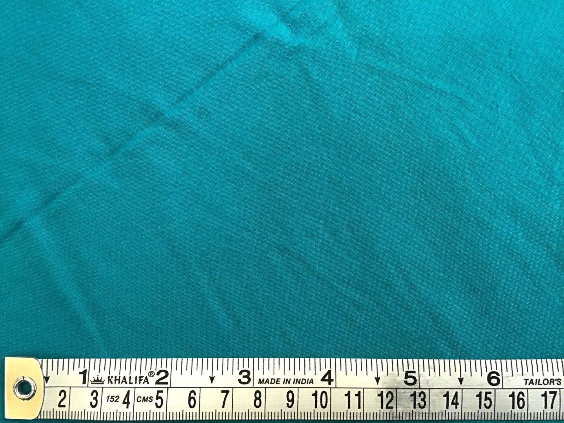 Bright blue Plain coloured Fabric 100% Cotton - Violet Elizabeth - Haberdashery