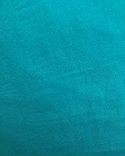 Bright blue Plain coloured Fabric 100% Cotton - Violet Elizabeth - Haberdashery