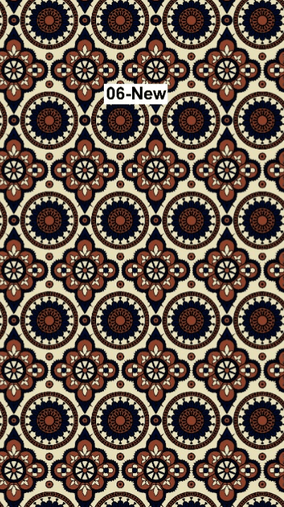 Brown and Black Block Print on Natural Cotton Flannel Winter - Violet Elizabeth - Clothing