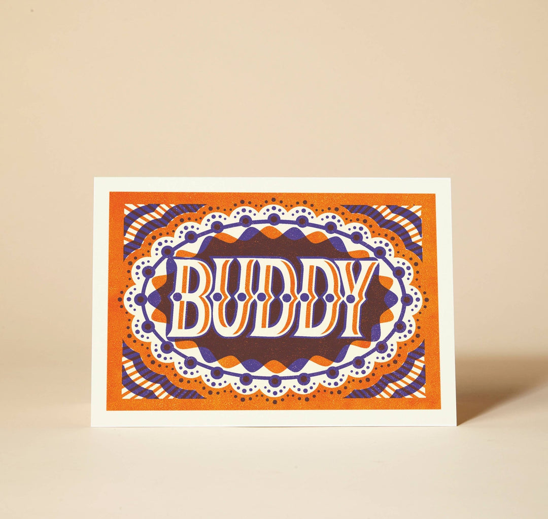 Buddy Greeting Card    - Violet Elizabeth - 
