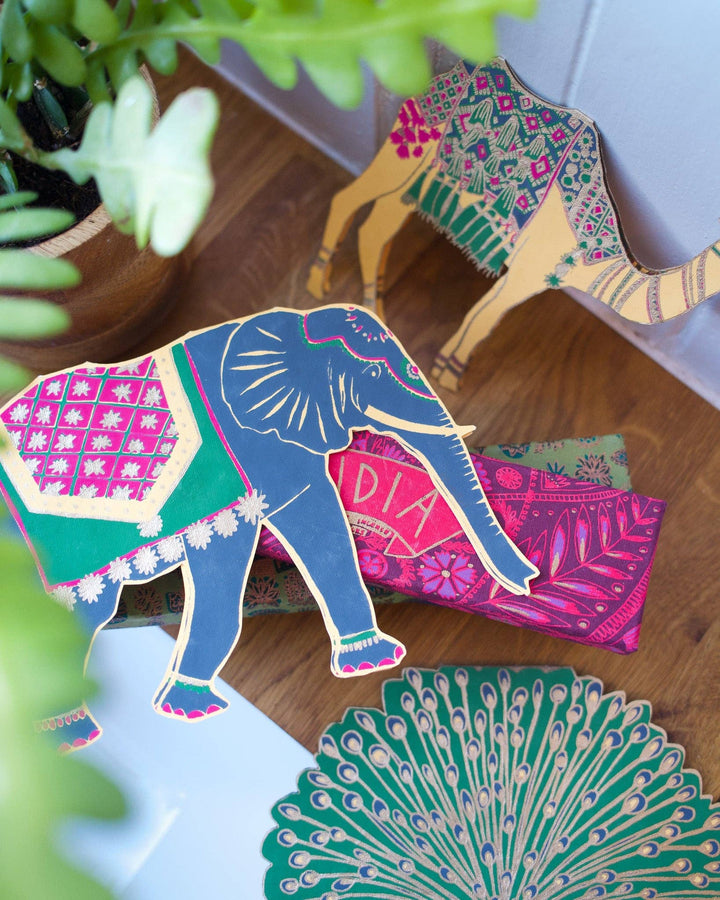 UK/EU: Elephant Greeting Card