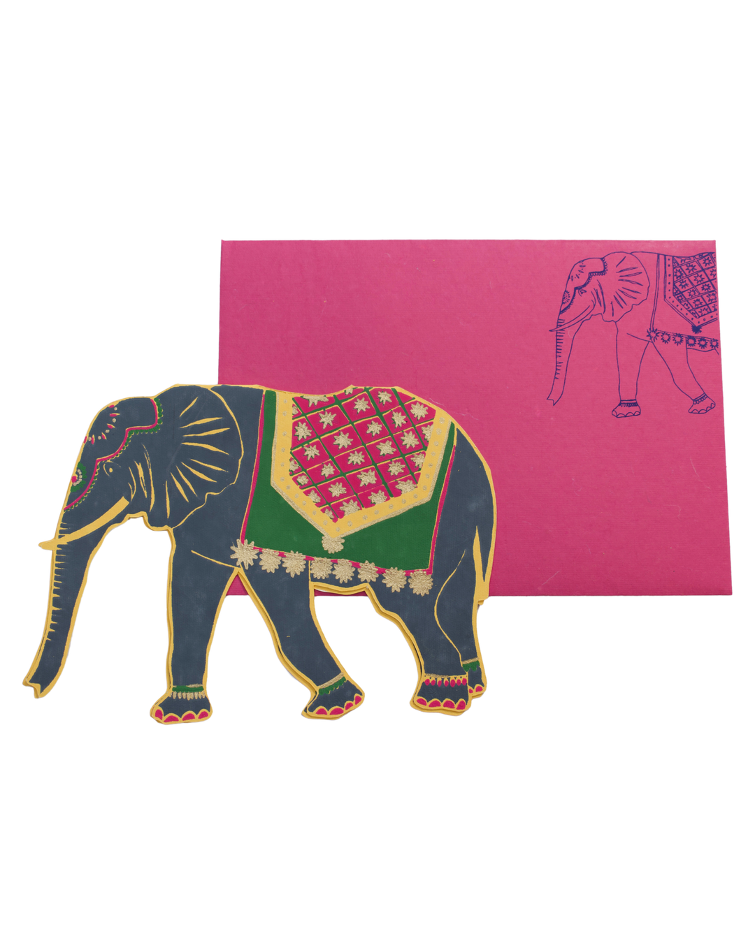 UK/EU: Elephant Greeting Card