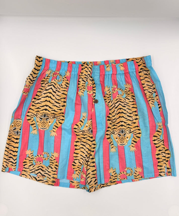 Printed Cotton Boxer Shorts