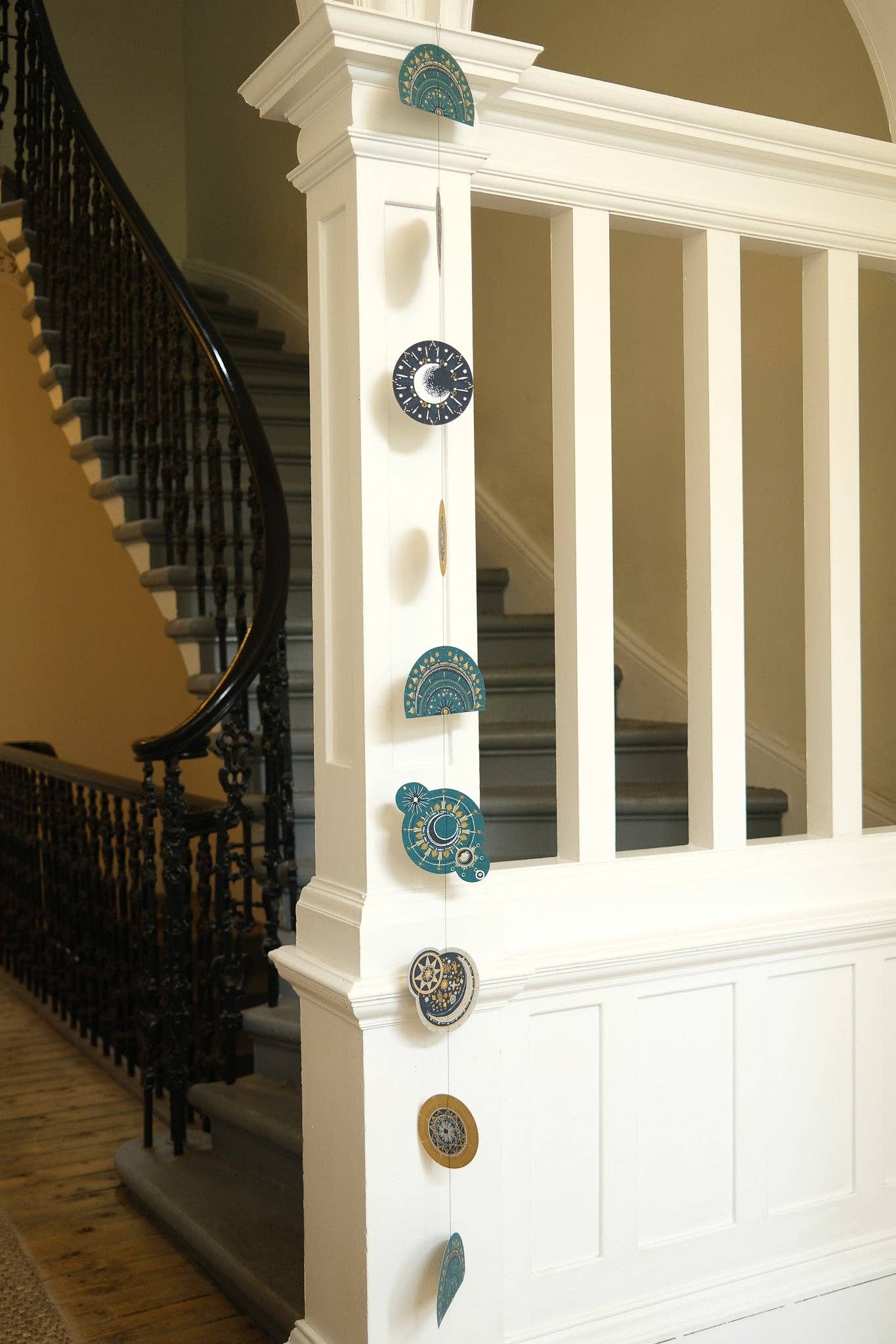 Celestial Vertical Wall Hanging - Violet Elizabeth - 