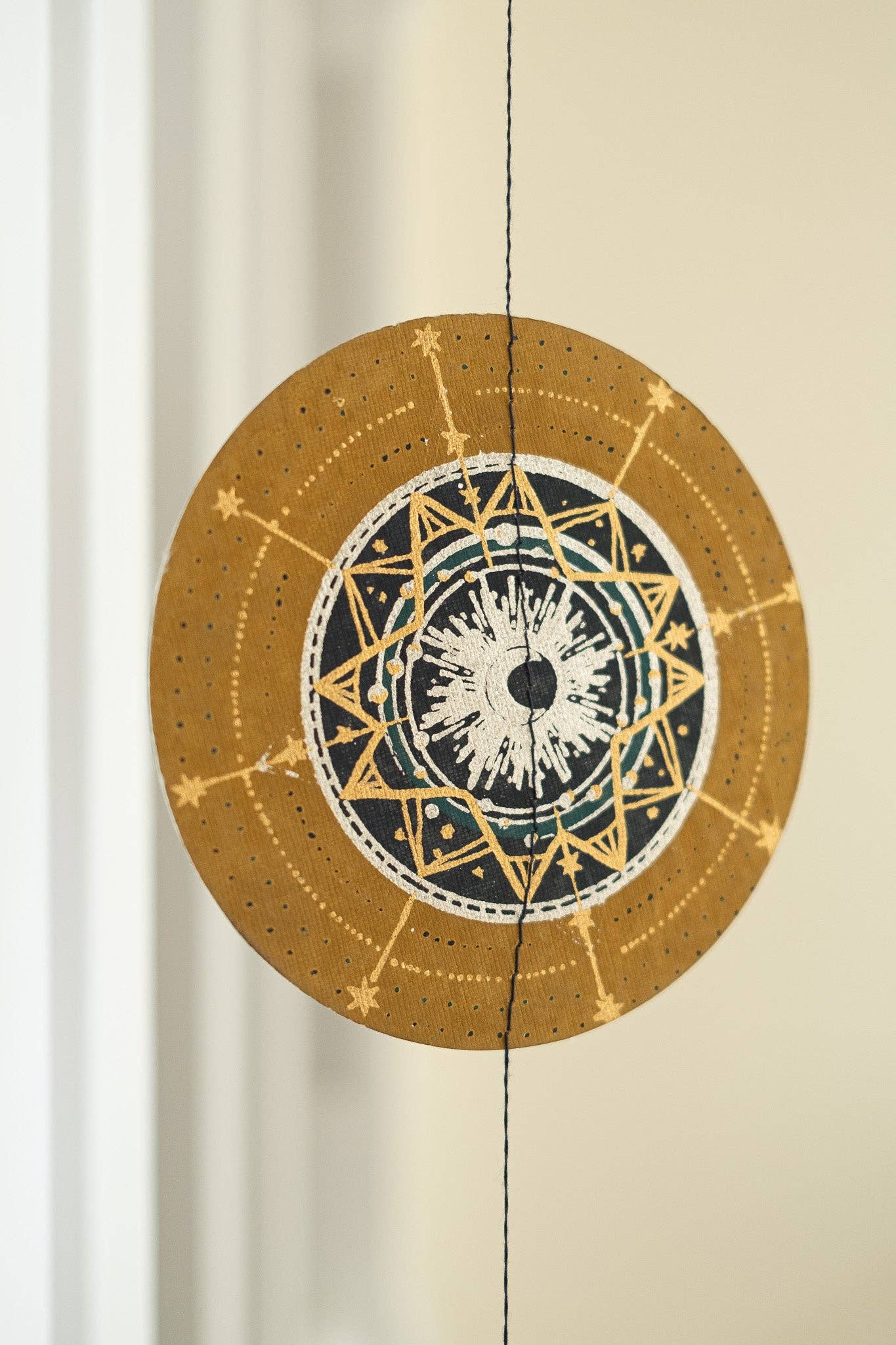 Celestial Vertical Wall Hanging - Violet Elizabeth - 