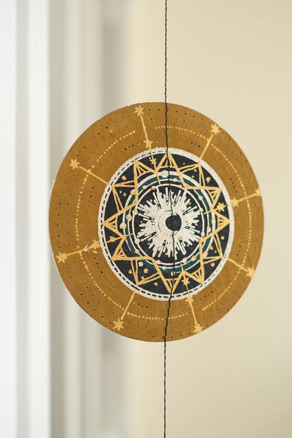 Celestial Vertical Wall Hanging - Violet Elizabeth - 