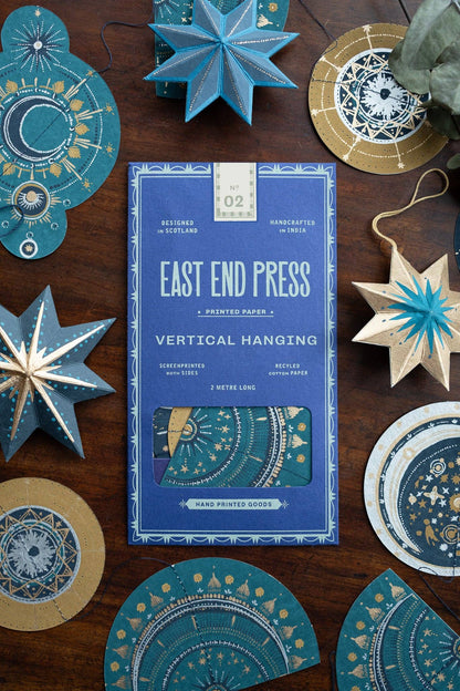 Celestial Vertical Wall Hanging - Violet Elizabeth - 
