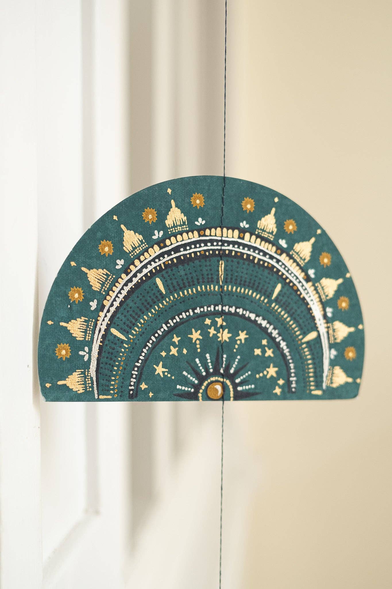 Celestial Vertical Wall Hanging - Violet Elizabeth - 