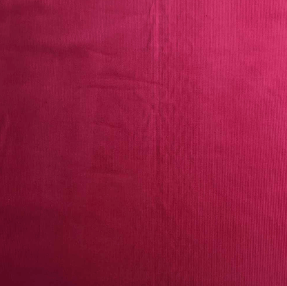 Cerise 8 wale cotton corduroy fabric - Violet Elizabeth - Haberdashery
