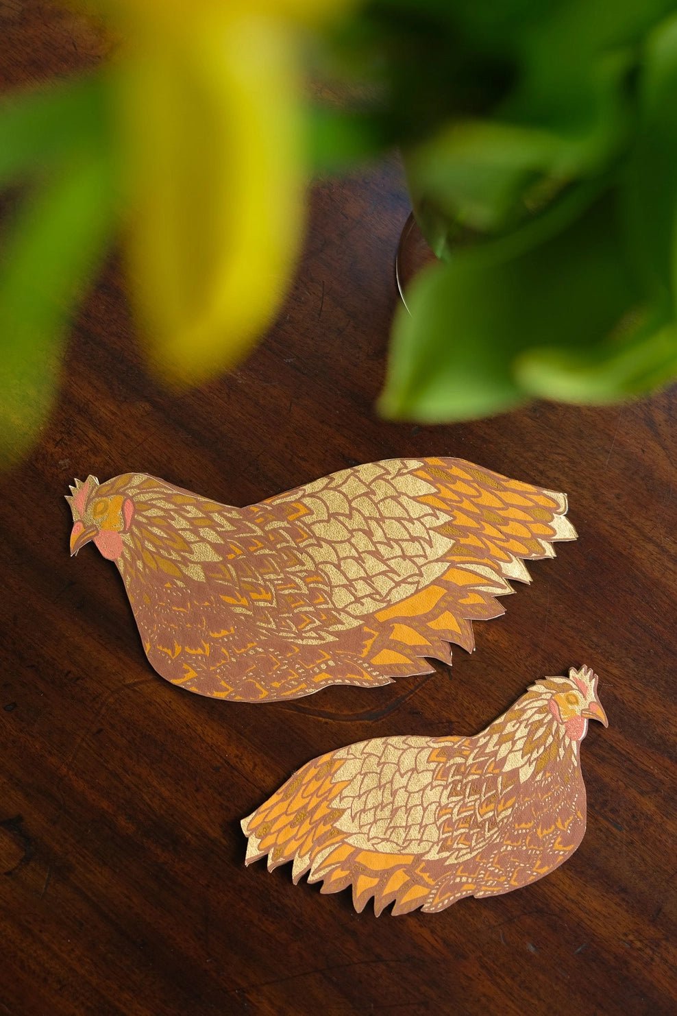 Chicken Greeting Card: C5 - Violet Elizabeth - Gift Cards