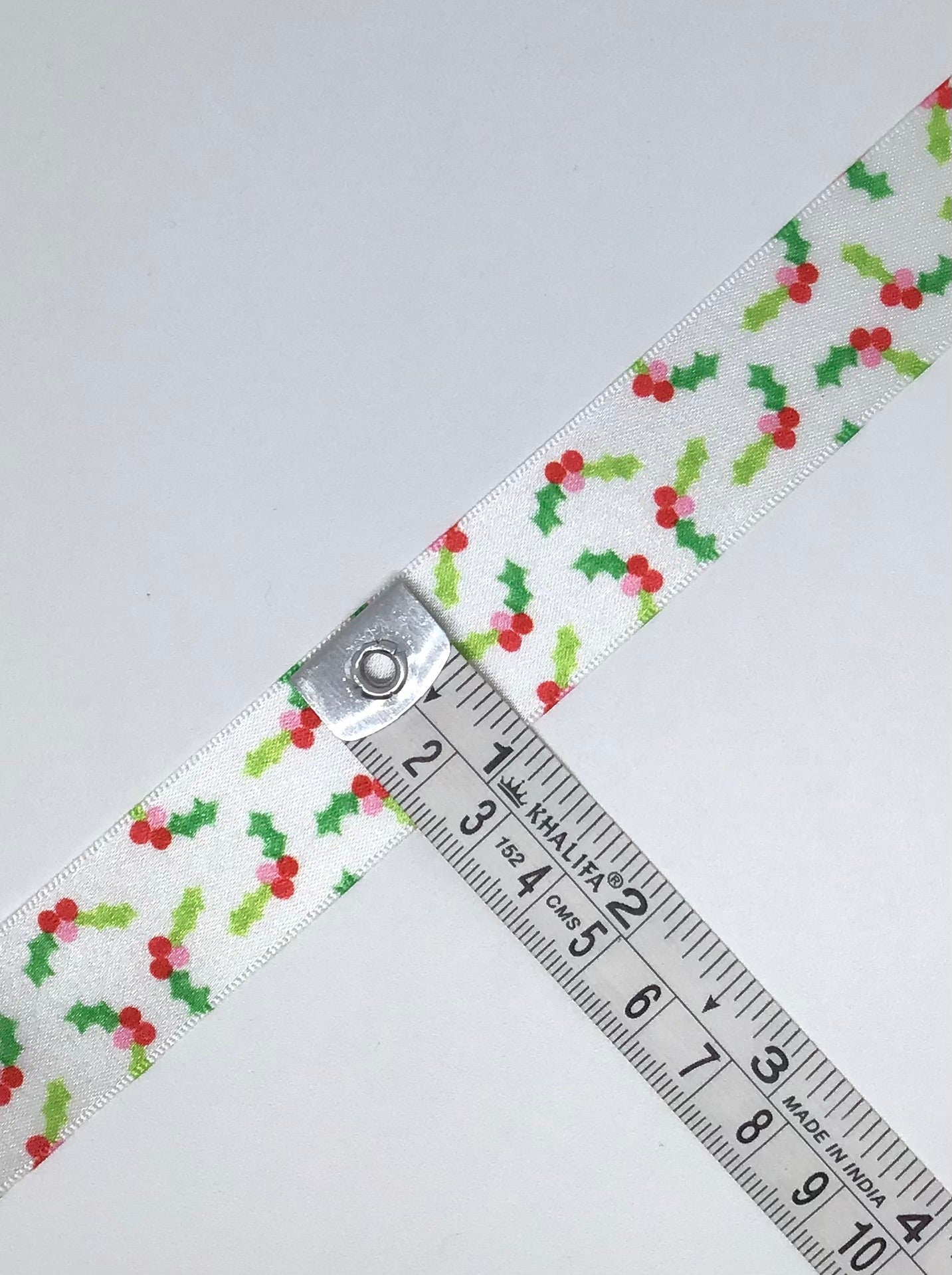 Christmas holly ribbon - Violet Elizabeth - Haberdashery