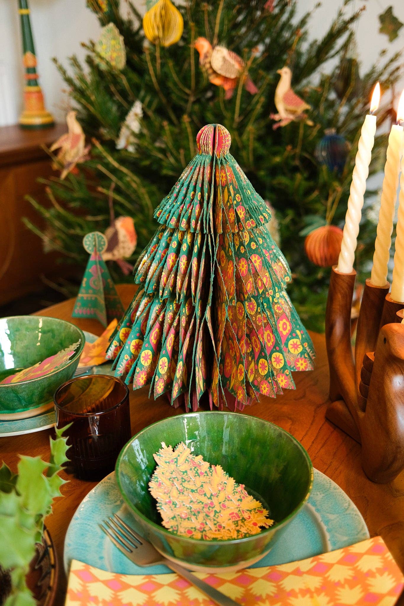 Christmas Tree Honeycomb - Violet Elizabeth - 