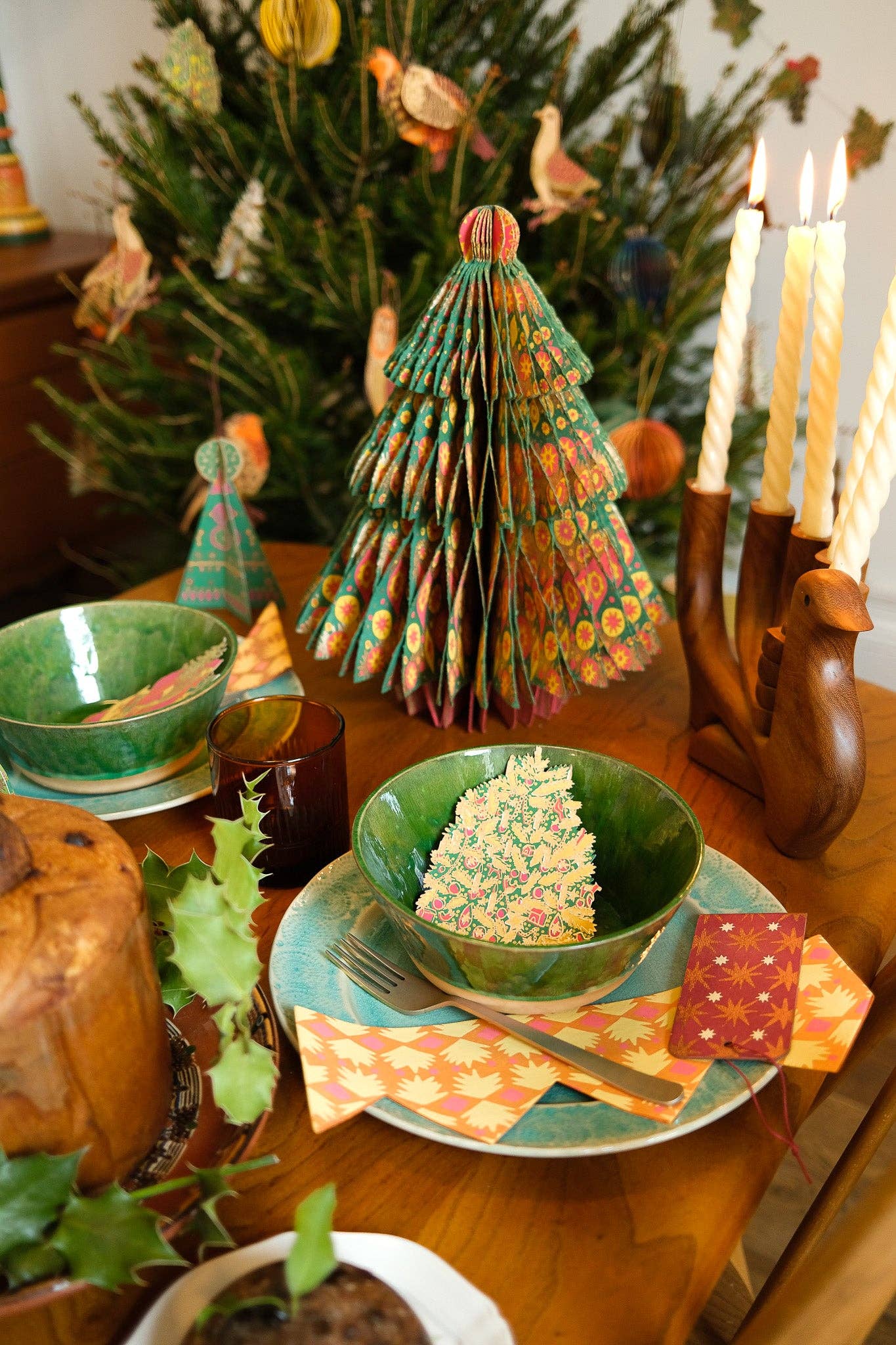 Christmas Tree Honeycomb - Violet Elizabeth - 