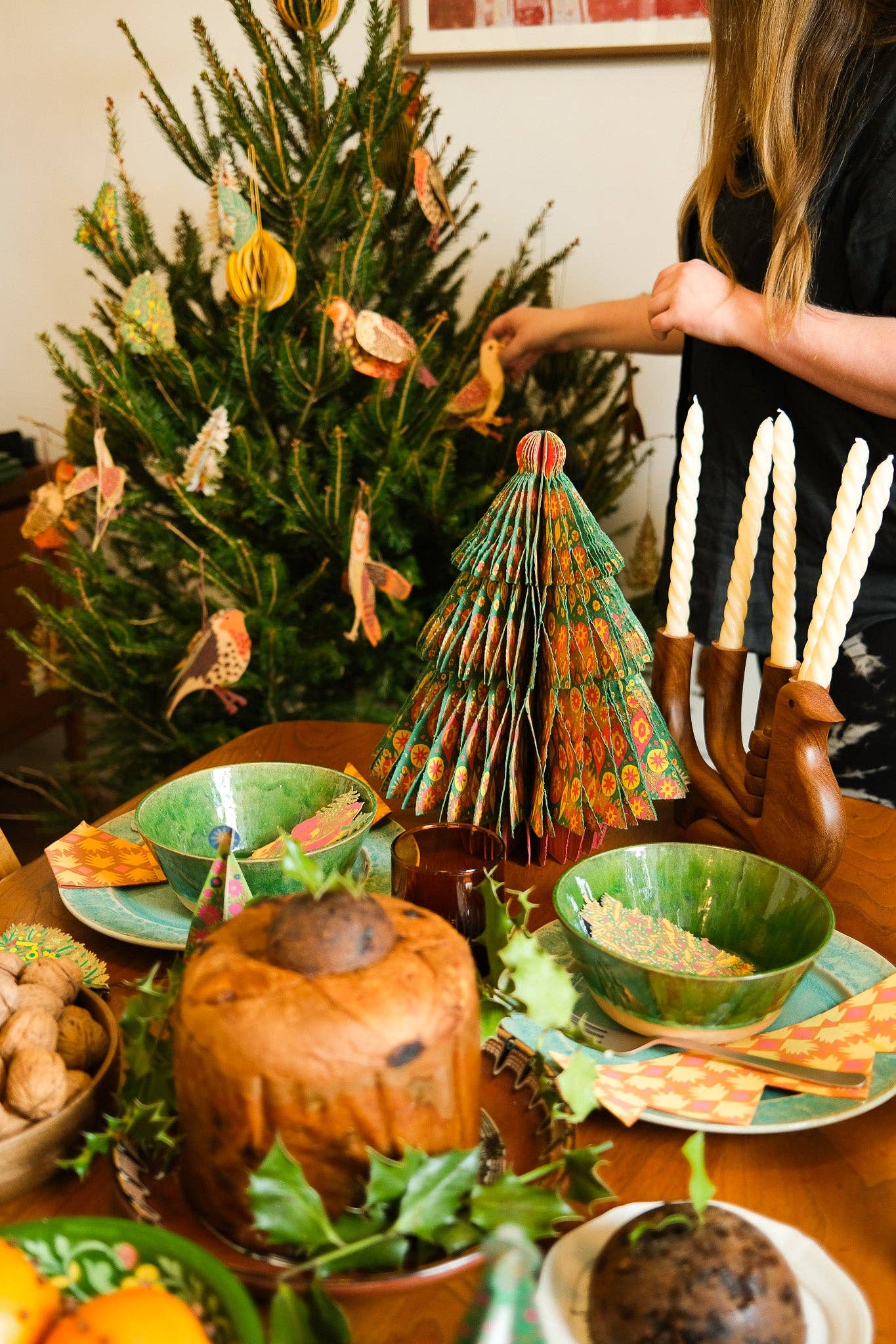 Christmas Tree Honeycomb - Violet Elizabeth - 