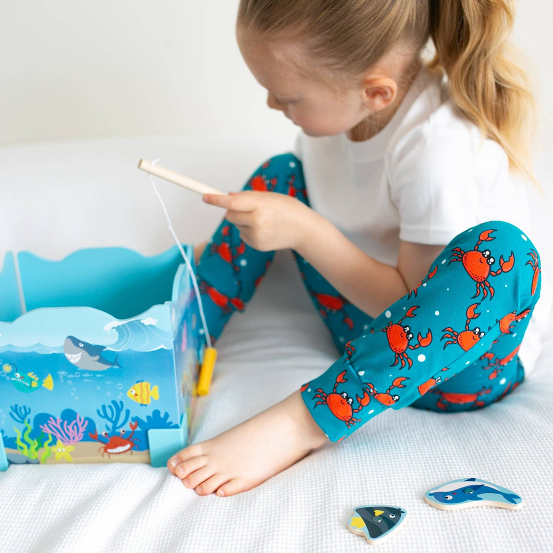 Crab Print Baby Leggings 0 - 6 Years: 4 - 5 Y - Violet Elizabeth - Baby & Toddler Clothing