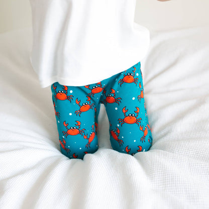 Crab Print Baby Leggings 0 - 6 Years: 5 - 6 Y - Violet Elizabeth - Baby & Toddler Clothing