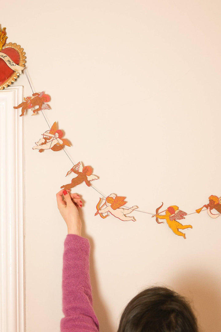 Cupid Sewn Garland - Violet Elizabeth - 