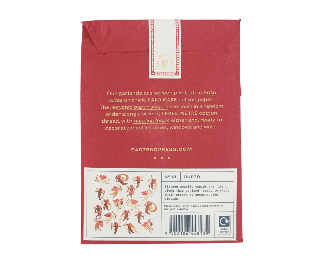 Cupid Sewn Garland - Violet Elizabeth - 