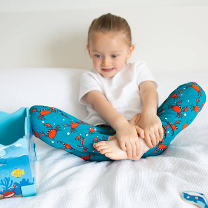 Crab Print Baby Leggings 0-6 Years: 5-6 Y