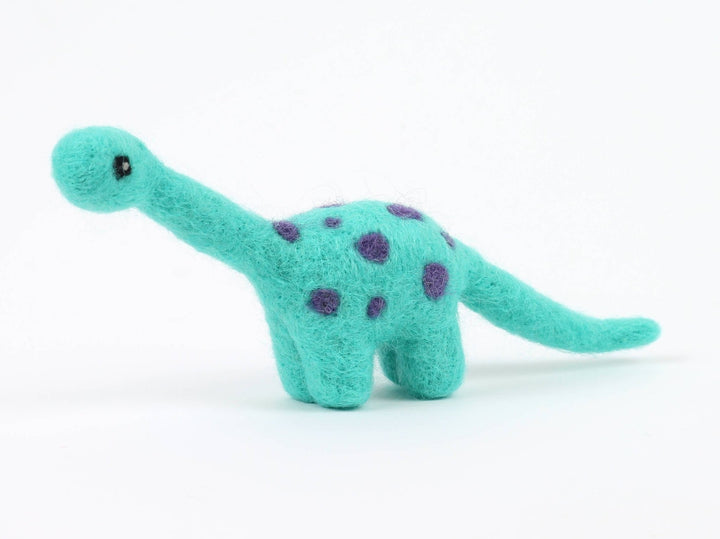 Diplodocus Mini Needle Felting Kit | Beginner Craft Kit - Violet Elizabeth - Haberdashery