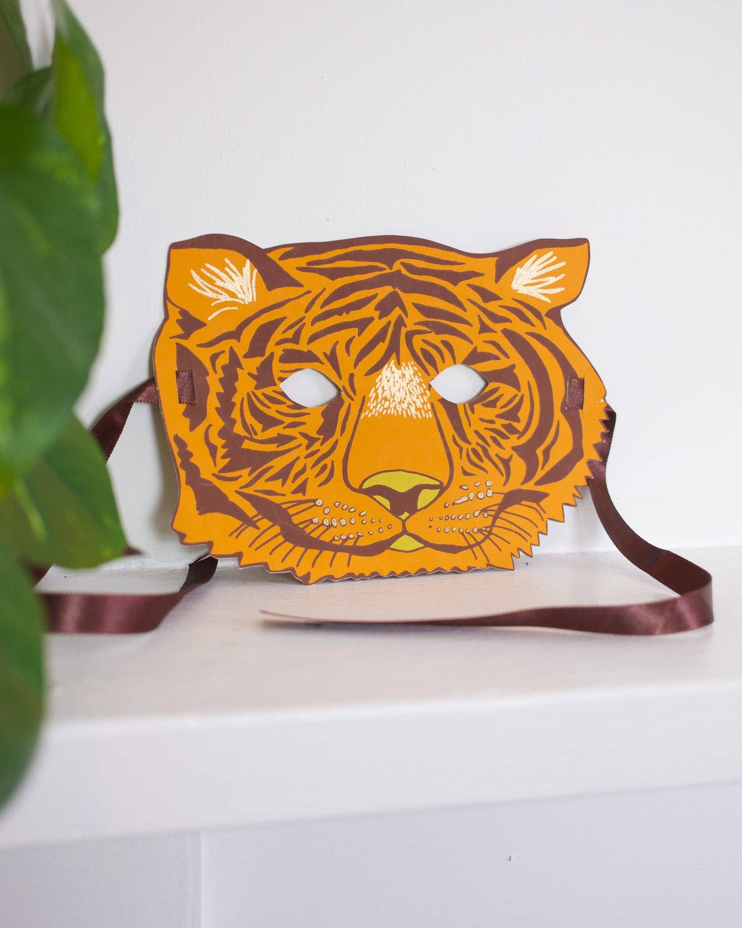 Tiger Mask Greeting Card