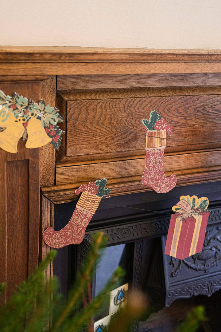 UK/EU: Christmas Sewn Garland
