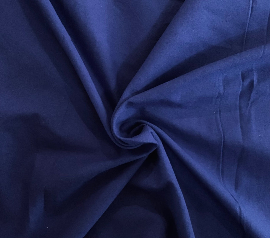 Egyptian Blue coloured Fabric 100% Cotton - Violet Elizabeth - Haberdashery