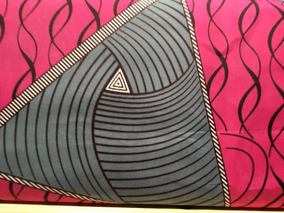 eye of the prism Wax print fabric - Violet Elizabeth - Haberdashery