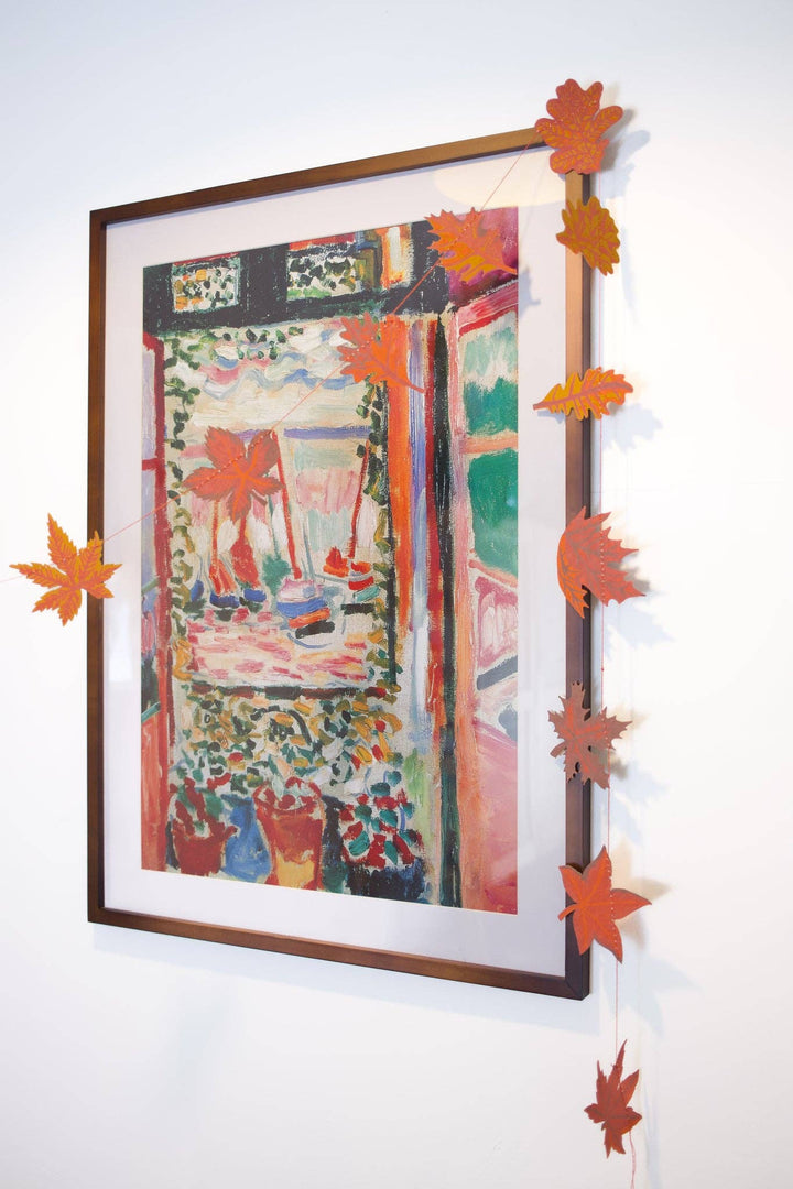 UK/EU: Autumn Leaves Sewn Garland