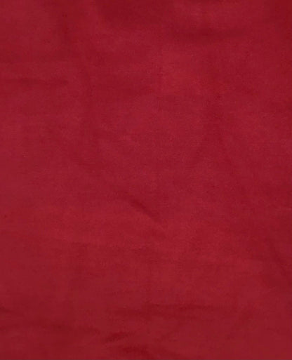 Fire engine red Recycled polyester & wool coating - Violet Elizabeth - Haberdashery