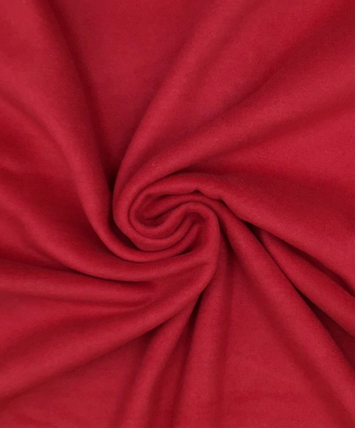 Fire engine red Recycled polyester & wool coating - Violet Elizabeth - Haberdashery