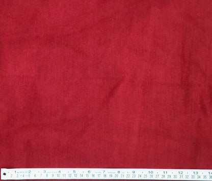 Fire engine red Recycled polyester & wool coating - Violet Elizabeth - Haberdashery