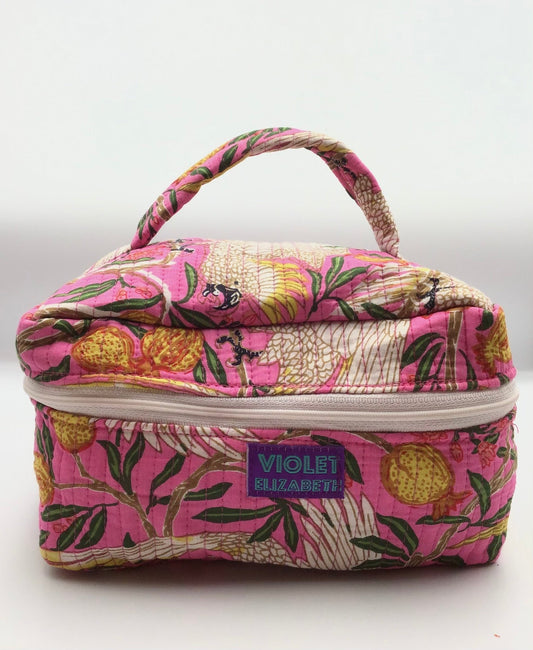 Flaming Cockatoo Vanity Washbags - Violet Elizabeth - Bathroom Accessories