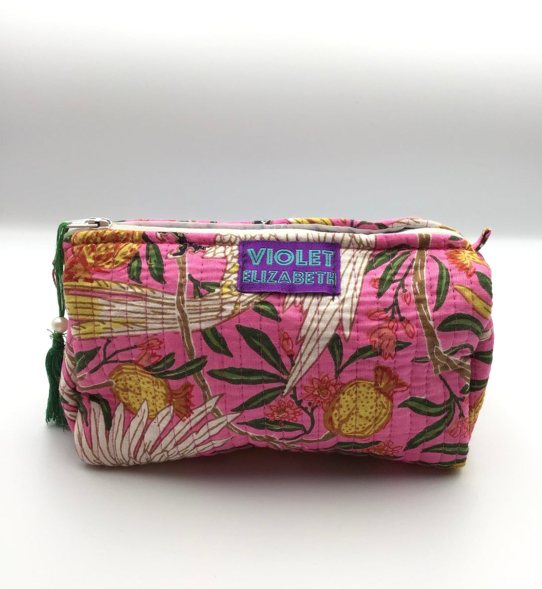 Flaming Cockatoo Washbags - Violet Elizabeth - Bathroom Accessories