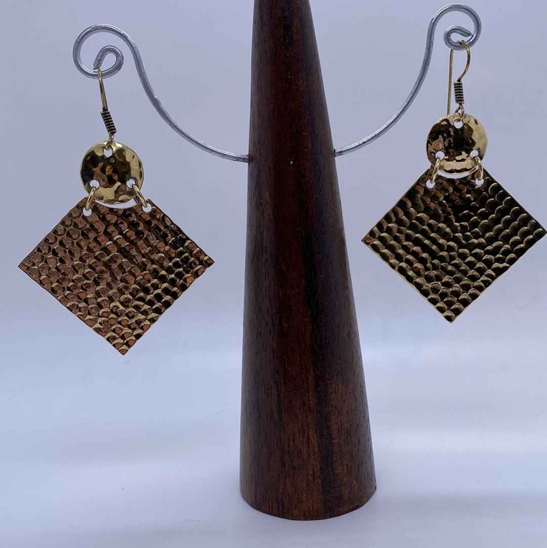 Geometrical Shimmer Earrings