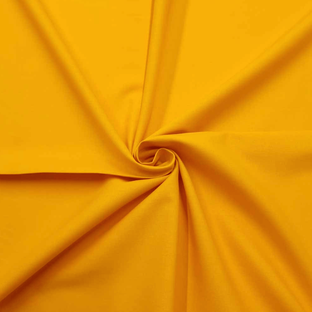 Gold Plain Quilting Cotton - Violet Elizabeth - Haberdashery