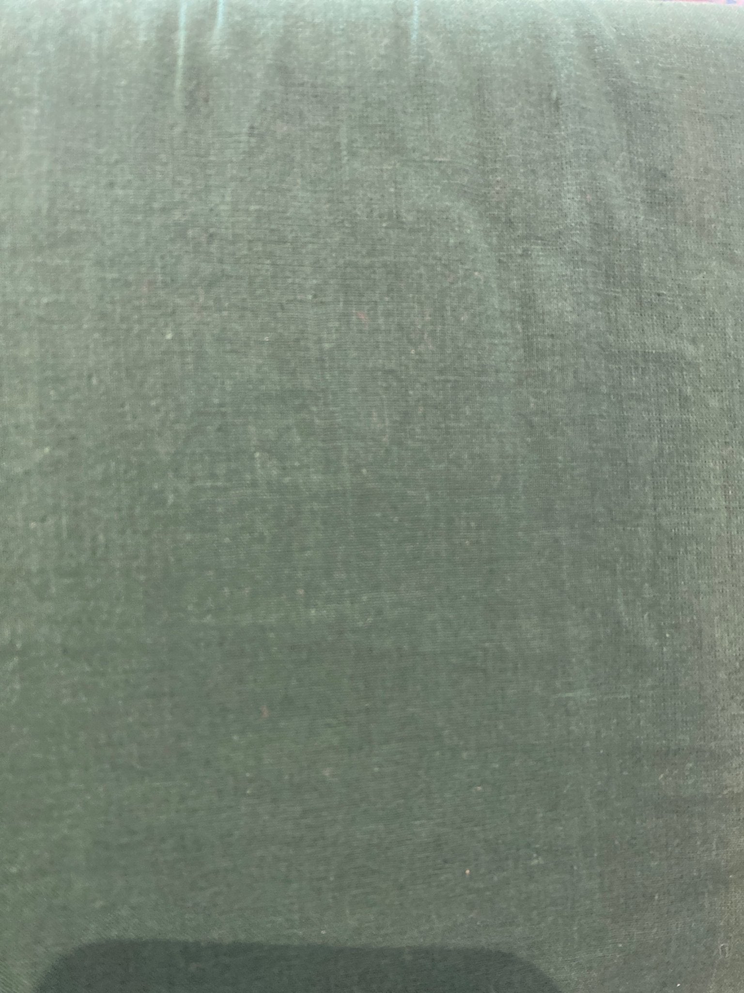 Green Jacket Plain coloured Fabric 100% Cotton - Violet Elizabeth - Haberdashery